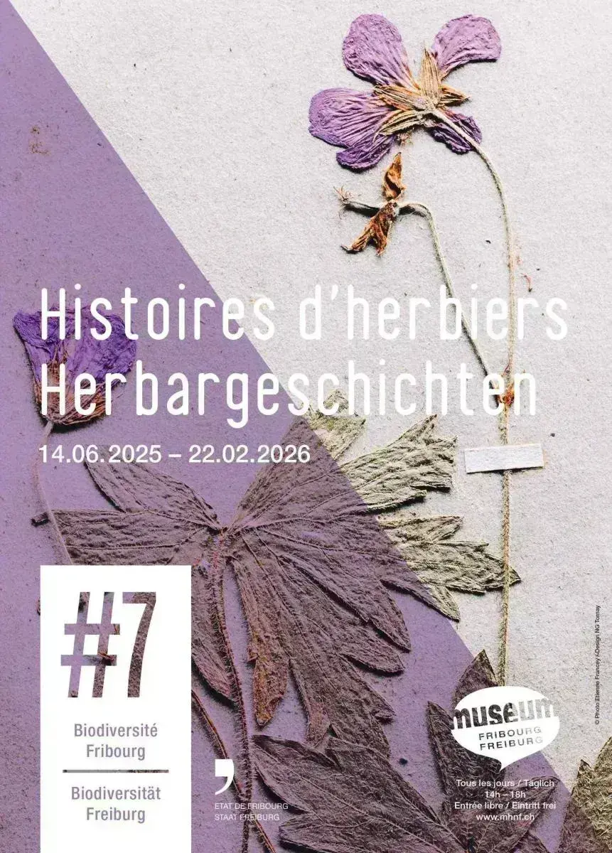 Herbargeschichten – # 7 Biodiversität Freiburg Herbargeschichten – # 7 Biodiversität Freiburg, Plakat